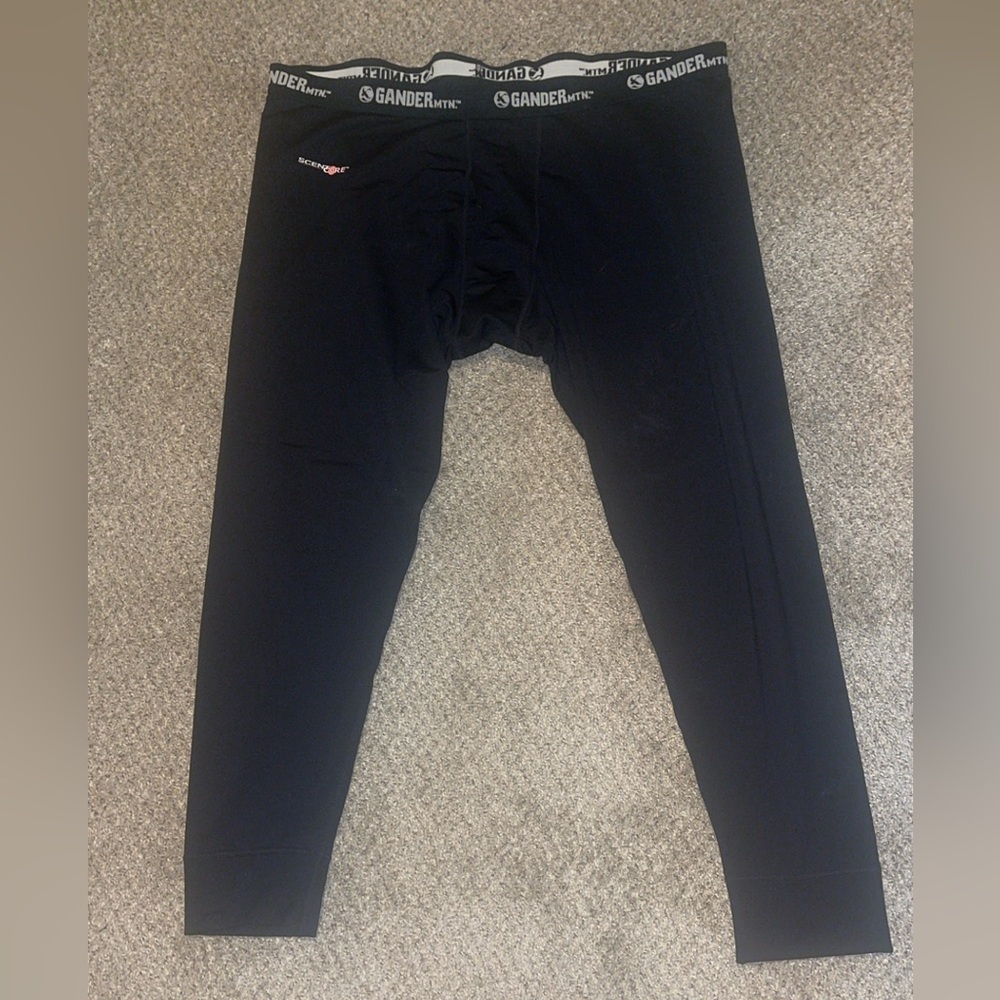 Gander Mountain Men’s Black Leggings